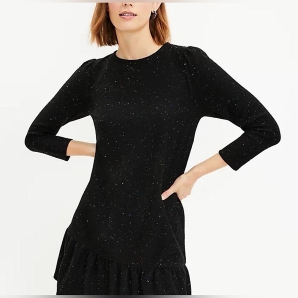 LOFT Black womens Formal Dress